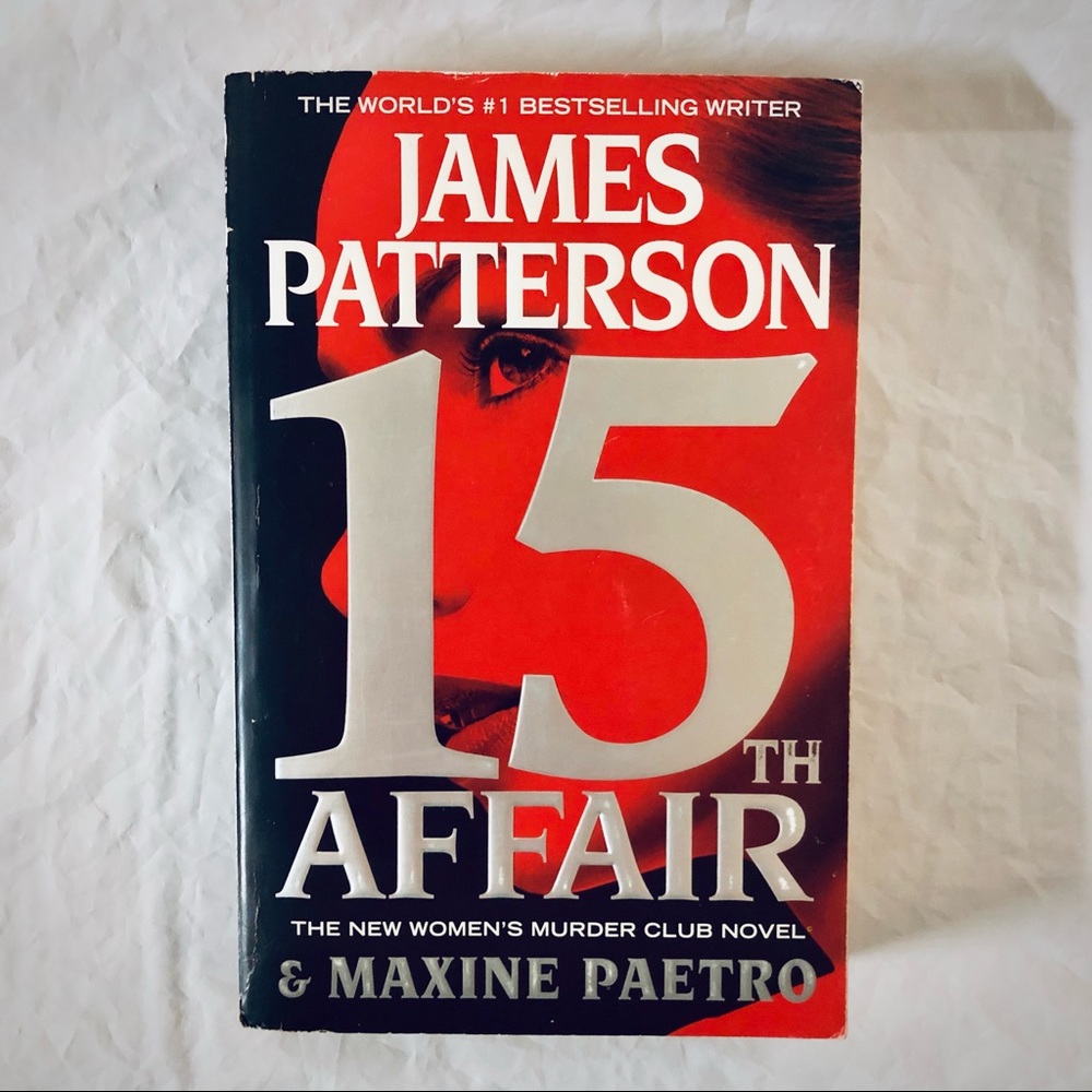 15th Affair by James Patterson Womens Murder Club Thriller Mystery Suspense Book